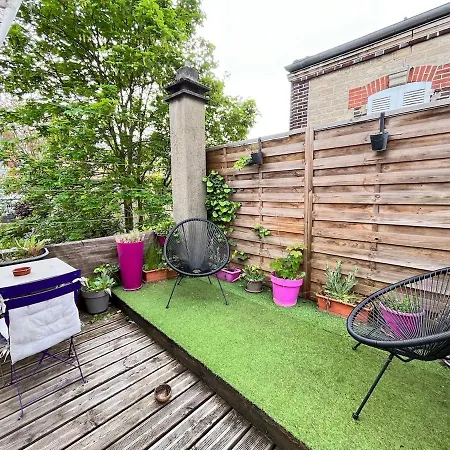 Avec Terrasse A 10min A Pied Du Centre Et De La Gare トロワ